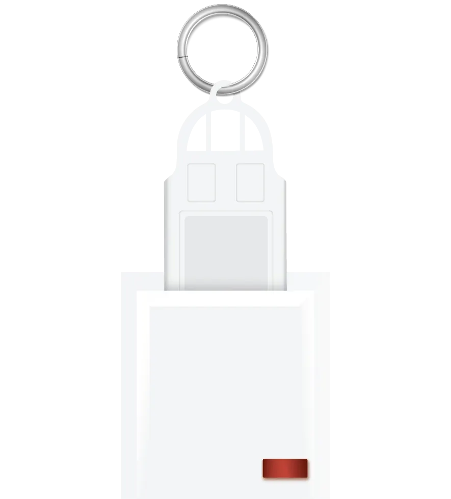 Only Hotel Key Tag
