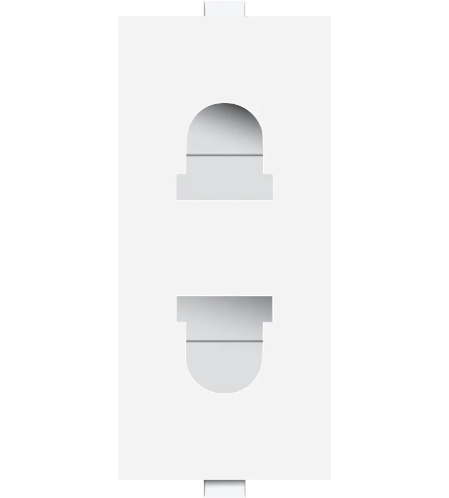6A. 2 Pin Socket With Shutter