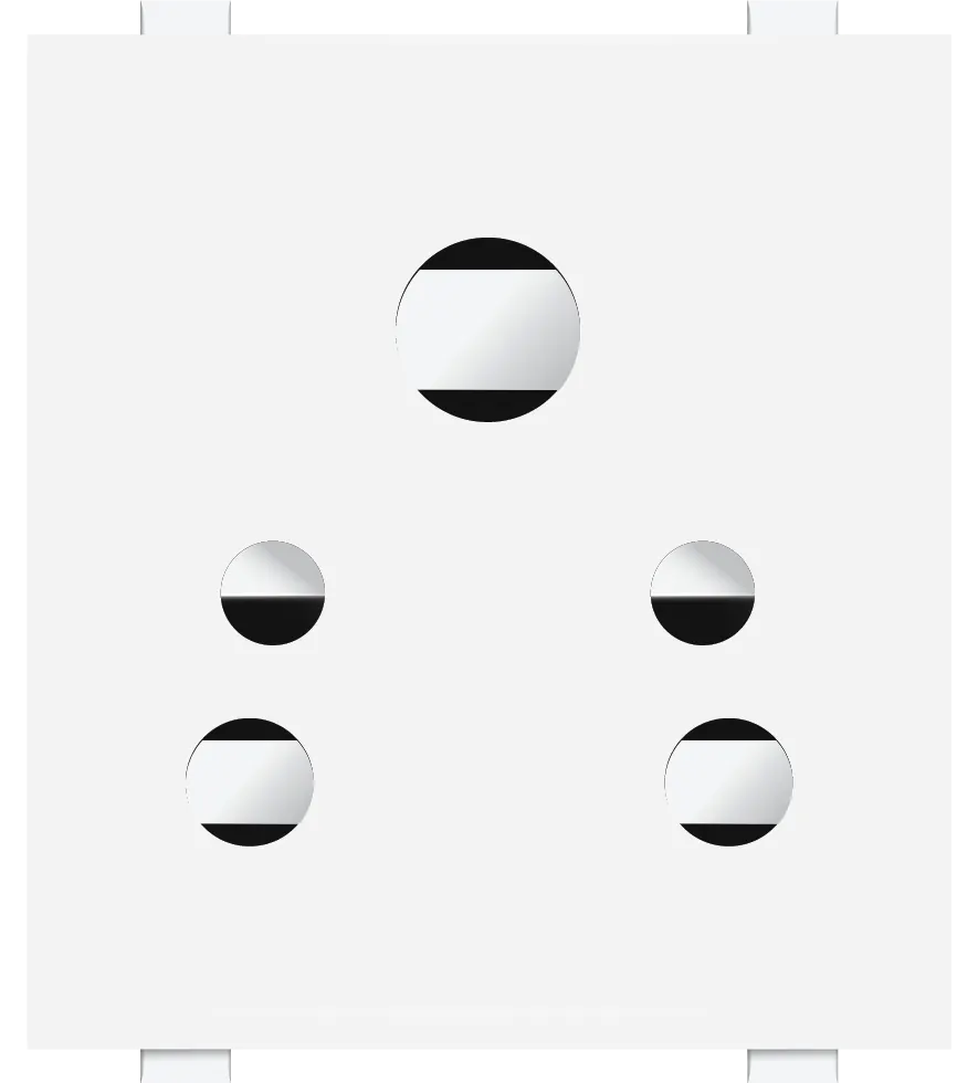 6A. 2 in 1 Socket With Shutter