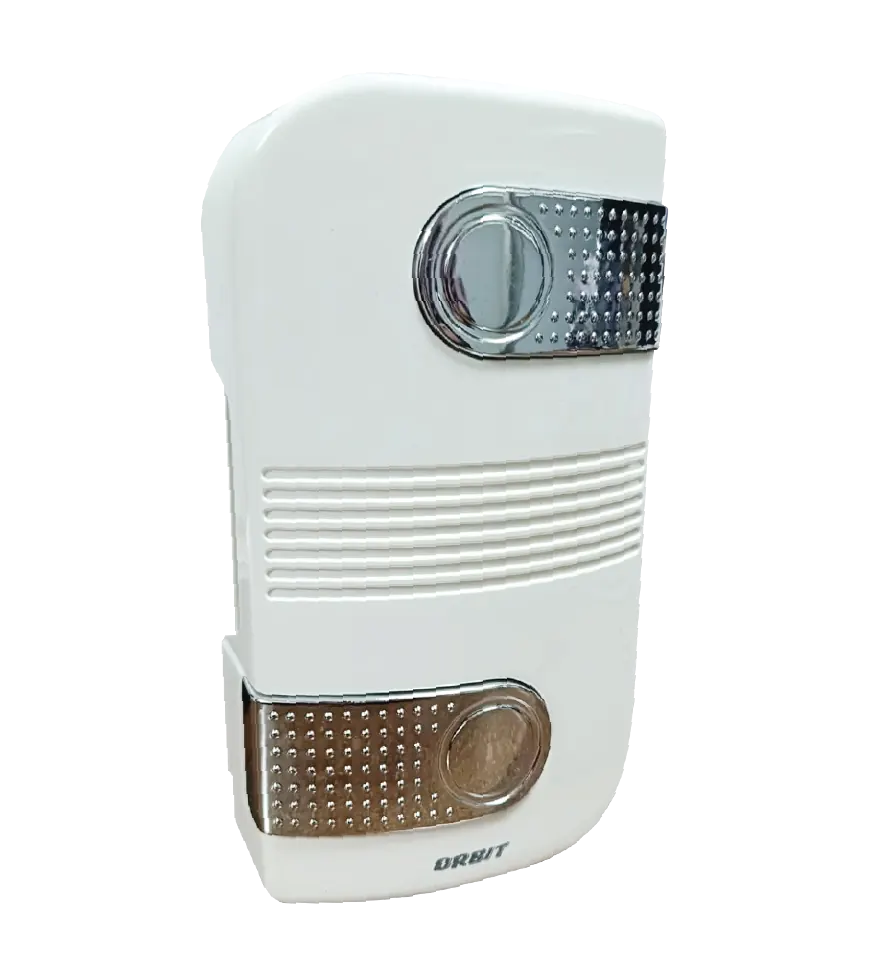 Chrome Bell Ding Dong (White)