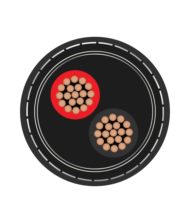 Orbit Braided Shielded Armoured XLPE 0.5sqmm 2C