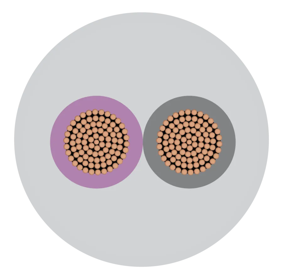 Orbit 23/0060 3 Core Round Cord
