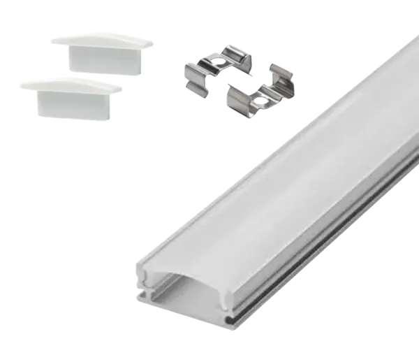 Aluminium Profile Surface Rigid (per Mtr)