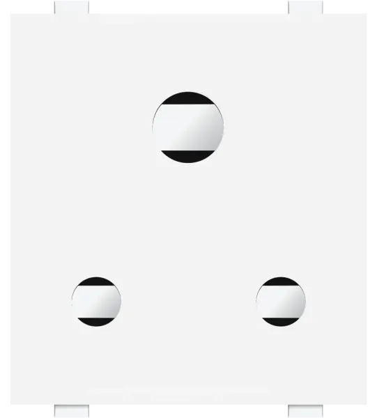 6A. 3 Pin Socket With Shutter