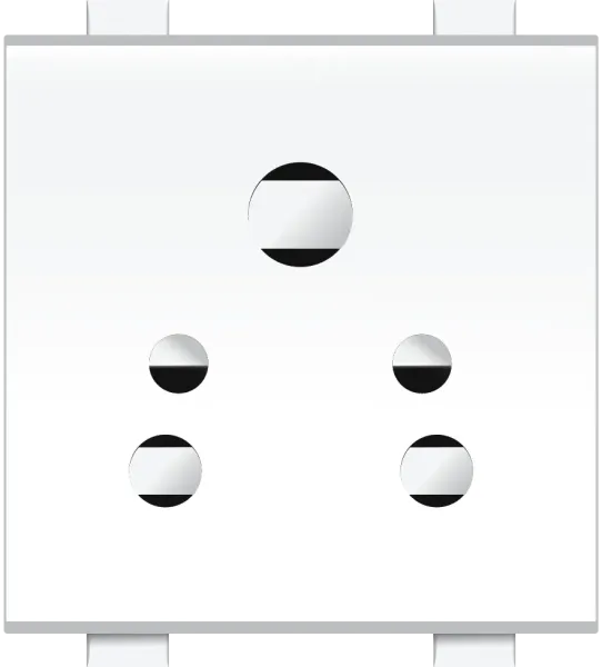 6A. 2 in 1 socket with shutter