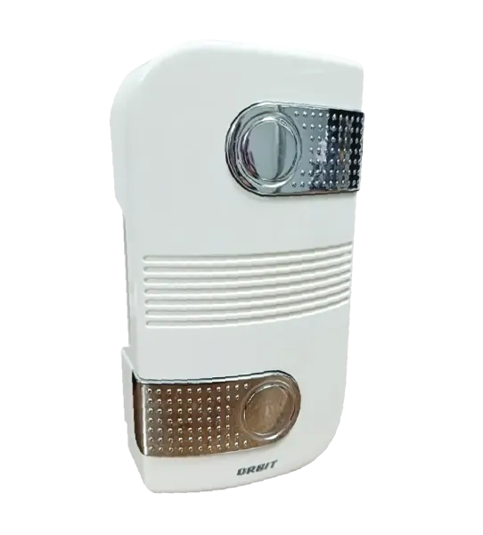 Chrome Bell Ding Dong (White)