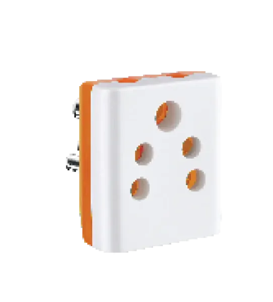 6 A. 2 in One Multiplug