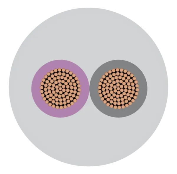 Orbit 40/0060 3 Core Round Cord