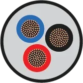 Orbit MULTI-CORE FR-LSH 6sqmm 3C 100m
